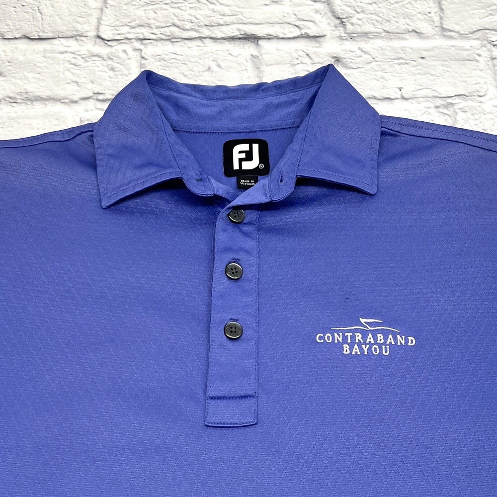 FootJoy Men's Blue Polo Shirt